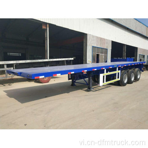 20-40 FT Container Carrier Semi Trailer Bán phẳng